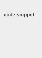 code snippet-admin